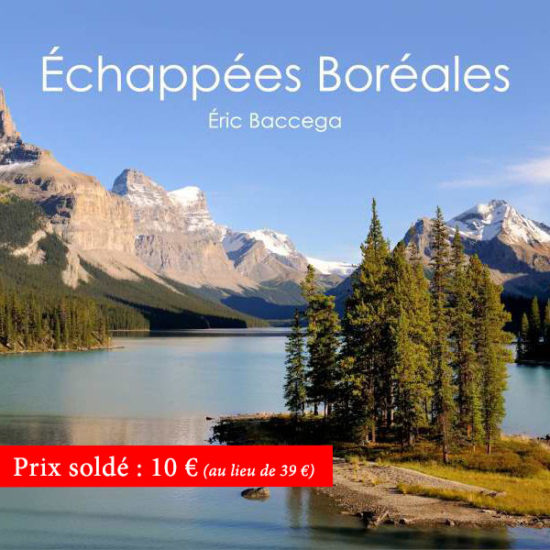 Echappées Boréales, beau livre sur le canada, soldes